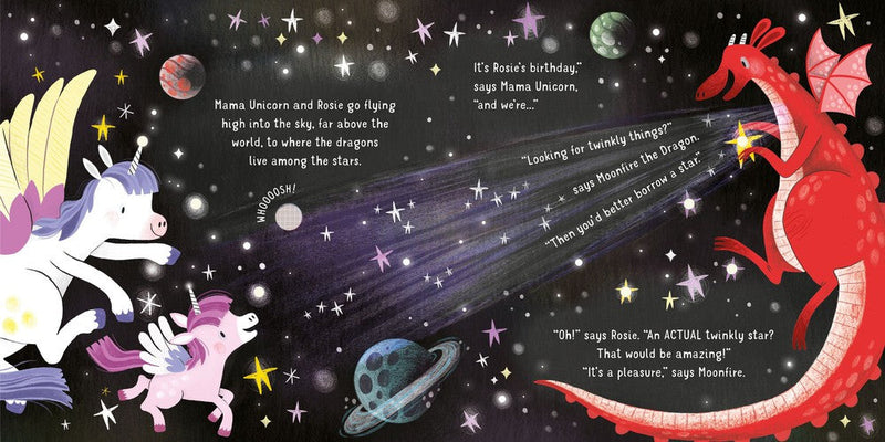 Lights and Sounds Unicorns Book, Learning SPACE
