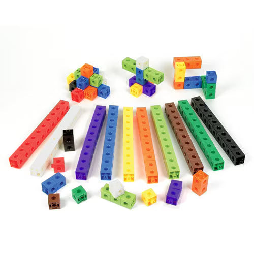 Linking Cubes (1000) - 2cm, Maths Toys Learning SPACE