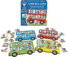 Little Bus Lotto Mini Game-Early Years Maths,Early Years Travel Toys,Games & Toys,Gifts for 5-7 Years Old,Maths,Maths Toys,Memory Pattern & Sequencing,Orchard Toys,Primary Games & Toys,Primary Maths,Primary Travel Games & Toys,Stock-Learning SPACE