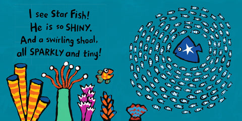 Little Fish and Friends: Touch and Feel Book, Learning SPACE