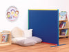 Little Rainbows Freestanding Junior Partition-Dividers,Wellbeing Furniture-1200mm(w)x900mm(h)-Blue-2901LBL-Learning SPACE