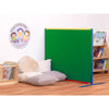 Little Rainbows Freestanding Junior Partition-Dividers,Wellbeing Furniture-1200mm(w)x900mm(h)-Green-2901LGRN-Learning SPACE