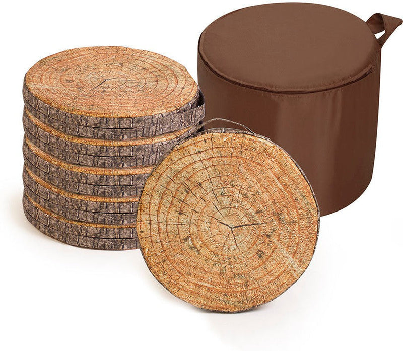 Log Carry Cushions - Pack of 6, Tree Log Chairs Learning SPACE