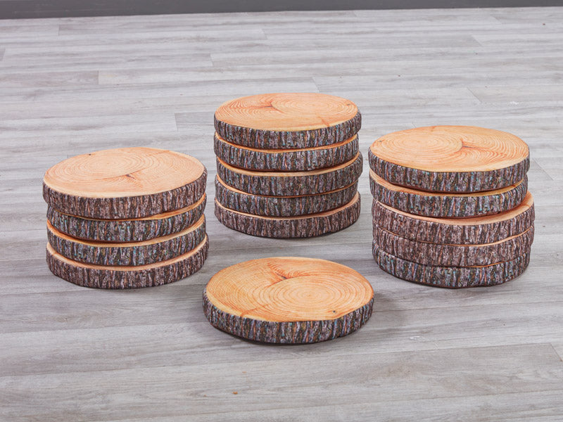 Log Slice Cushions (15Pk), Learning SPACE