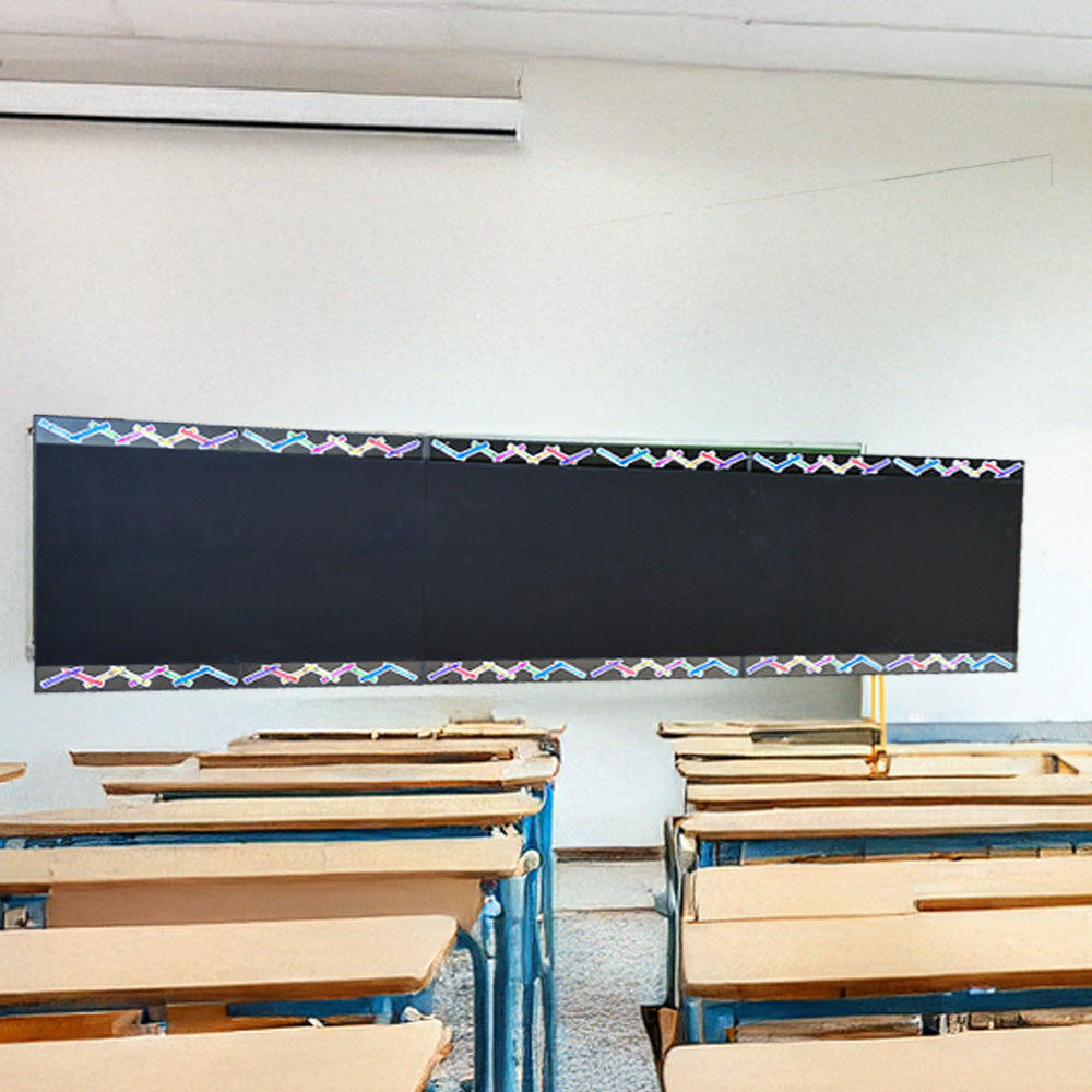 Long Indoor/Outdoor Mural Chalkboard, Learning SPACE