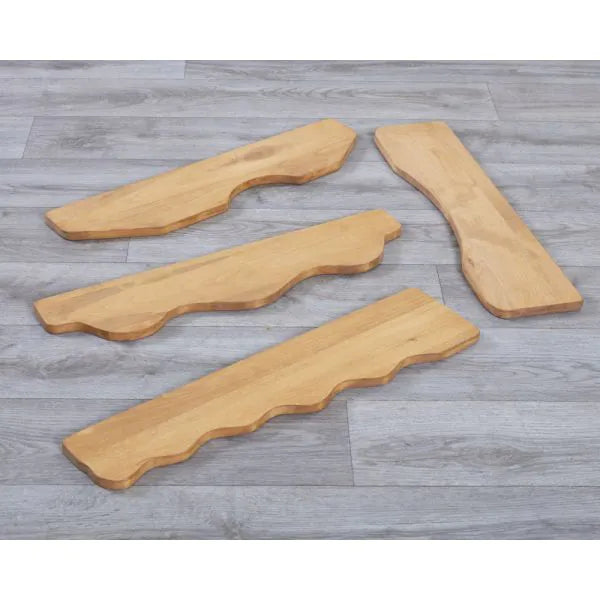 Longer Open Ended Play Platforms (4Pk), Learning SPACE