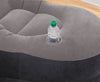 Loungin' Around Ultra Lounge with Ottoman - Grey