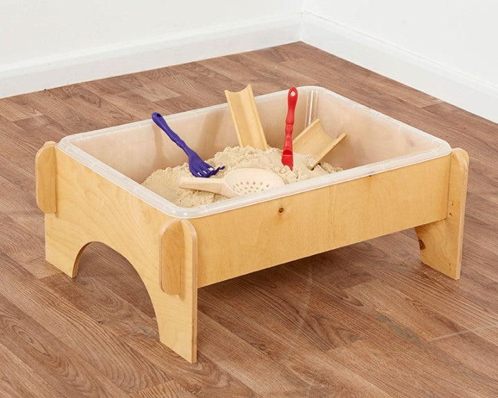 Low Packaway Sand Pit with Tray, Learning SPACE