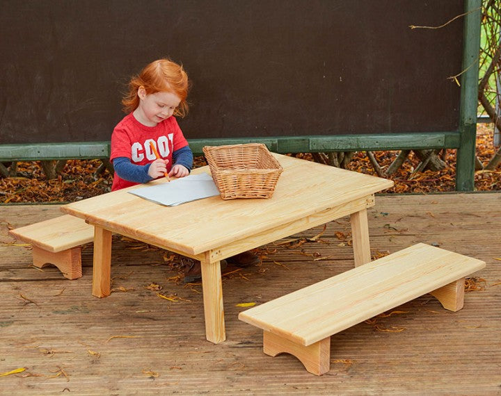 Low Table & Benches, Learning SPACE