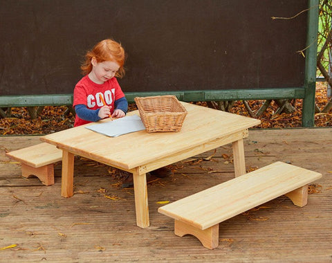 Low Table & Benches, Learning SPACE