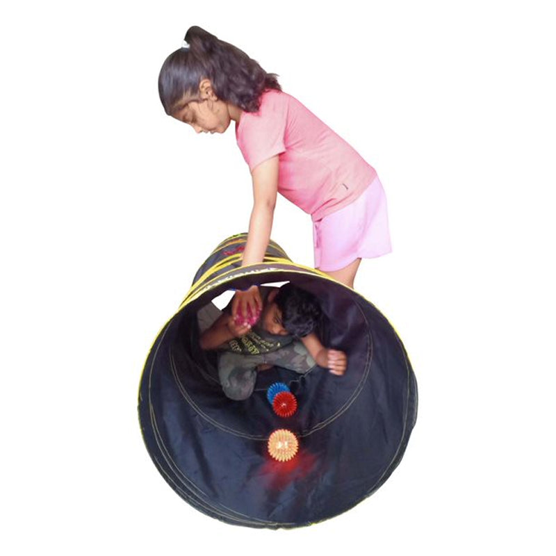 Sensory Pop up Tunnel with LED Balls, Learning SPACE