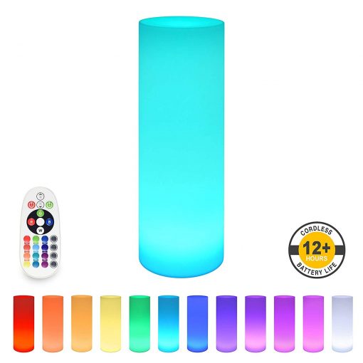 Lumina Colour Changing Cylinder, Novelty Lighting Learning SPACE
