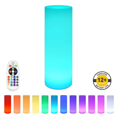 Lumina Colour Changing Cylinder-Novelty Lighting-ADD/ADHD,Autism,Calming & Anxiety,Calming and Relaxation,Colour Columns,Helps With,Home Bubble Tubes & Walls,Lumina,Neuro Diversity,Playlearn,Rainbow Theme Sensory Room,Teenage Lights-Learning SPACE