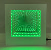 Lumina Colour Changing Square Tunnel Infinity Lamp, Learning SPACE