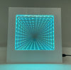 Lumina Colour Changing Square Tunnel Infinity Lamp, Learning SPACE