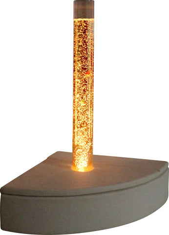 Lumina Corner Padded Plinth (For 15cm Diameter Bubble tubes)-Bubble Tube Accessories,Dropship,Home Bubble Tubes & Walls,Lumina,Playlearn,Plinths,Soft Play Sets-Learning SPACE