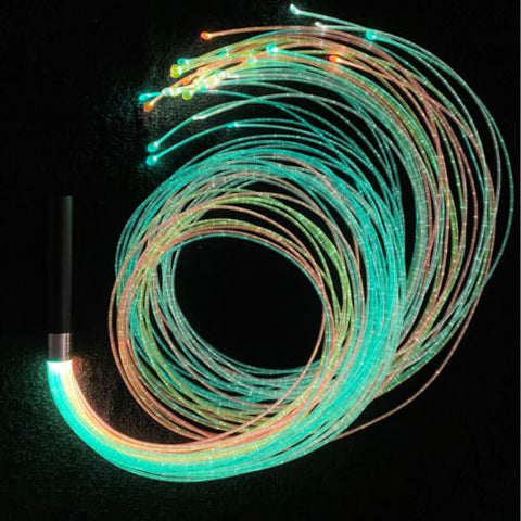 Lumina Fibre Optic Wand with Tails 1.5m COLOURED TAILS PREORDER APRIL-Calming & Anxiety,Den Accessories,Fibre Optic Lighting,Playlearn,Sensory,Sensory Light Up Toys,Sensory Processing Disorder,Sensory Seeking,Visual Sensory Toys-Learning SPACE