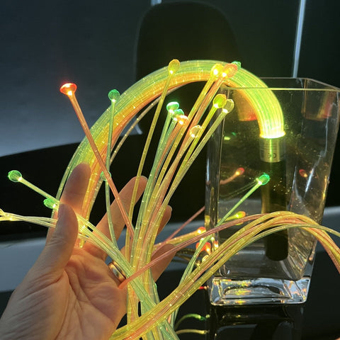 Lumina Fibre Optic Wand with Tails 1.5m COLOURED TAILS PREORDER APRIL-Calming & Anxiety,Den Accessories,Fibre Optic Lighting,Playlearn,Sensory,Sensory Light Up Toys,Sensory Processing Disorder,Sensory Seeking,Visual Sensory Toys-Learning SPACE