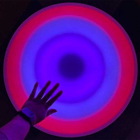Lumina Interactive Round Wall & Floor Tile with Adapter 50cm, Learning SPACE