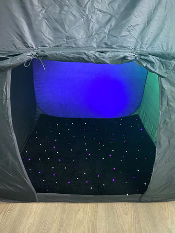 Lumina LED Sensory Carpet-AllSensory,Calming & Anxiety,Calming and Relaxation,Chill Out Area,Helps With,Lumina,Mats & Rugs,Outer Space,Plain Carpet,Playlearn,Rugs,S.T.E.M,Sensory Flooring,Sensory Seeking,Square,Star & Galaxy Theme Sensory Room,Stock,Wellbeing Furniture-Learning SPACE