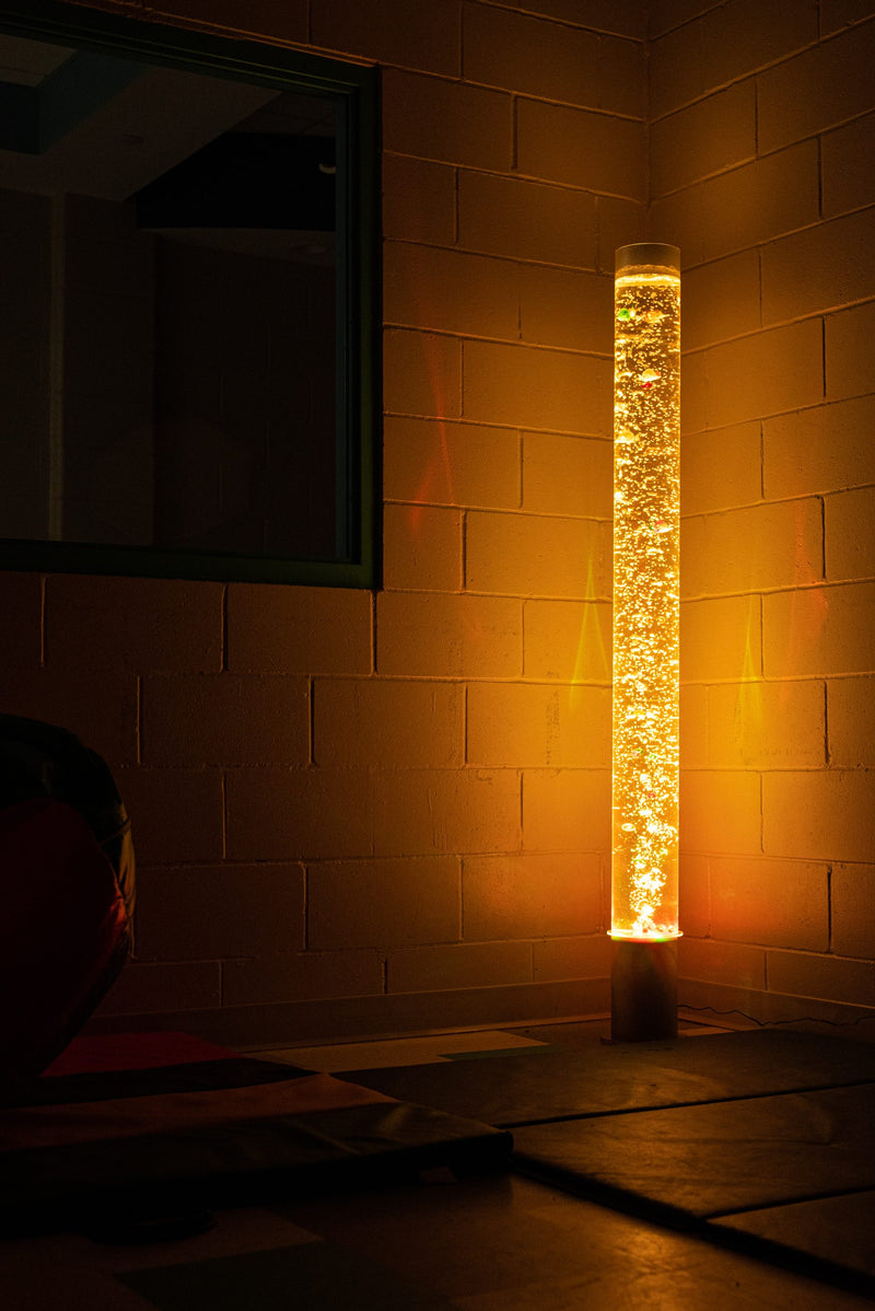 Lumina Multi-Connect 1.2m Slim Bubble Tube with Fish and Remote, Learning SPACE