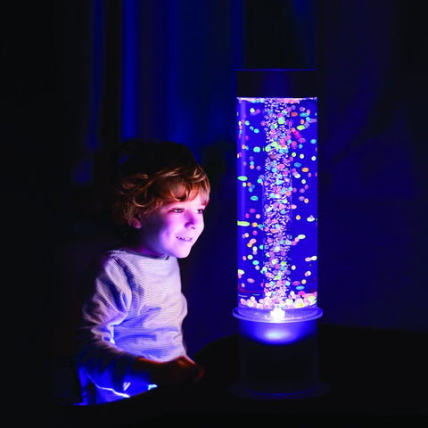 Lumina Multi-Connect Bubble Tube 60cm x 15cm and Floating Balls-AllSensory,Bubble Tubes,Calming & Anxiety,Calming and Relaxation,Helps With,Home Bubble Tubes & Walls,Lumina,Multi-Connect,Neuro Diversity,Playlearn,Sensory Processing Disorder,Stock,Visual Sensory Toys-Learning SPACE