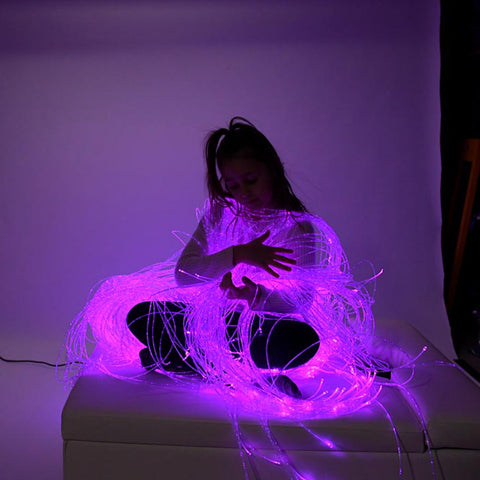 Lumina Multi- Connect Fibre Optic Tails 2m (With Twinkle Lightsource), Learning SPACE