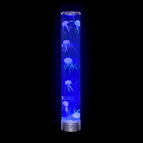 Lumina Sensory LED Jellyfish Aquarium Table Lamp – 70cm-Calming & Anxiety,family fund bestsellers,Featured,Lamp,Sensory Light Up Toys,Sensory Processing Disorder,Sensory Room Lighting,Sensory Seeking,Visual Fun,Visual Sensory Toys-Learning SPACE