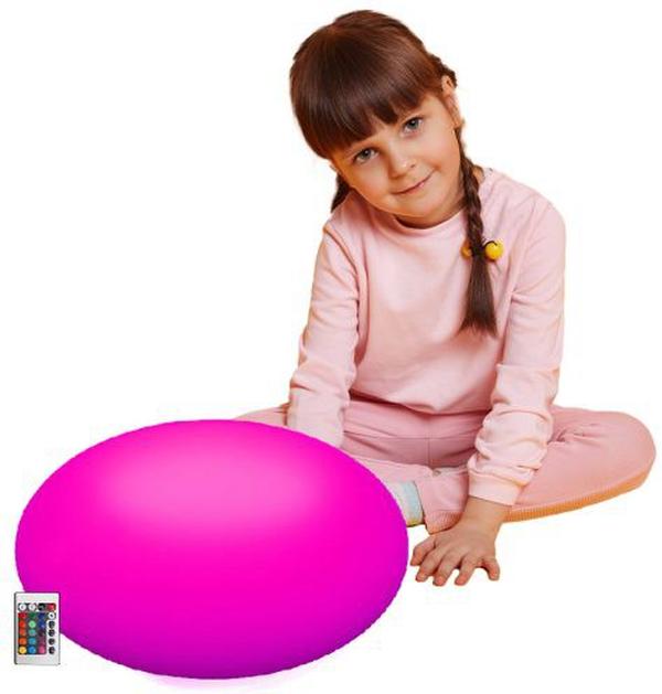 Lumina Sensory Mood Pebble Colour changing light, Learning SPACE