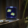 Lumina Square Light-Up Fish Tank - 2 Tropical Fish, Learning SPACE