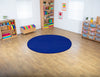 Luxury Super Soft Round Carpet 2m, Learning SPACE