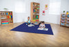 Luxury Super Soft Square 2x2m Carpet, Learning SPACE