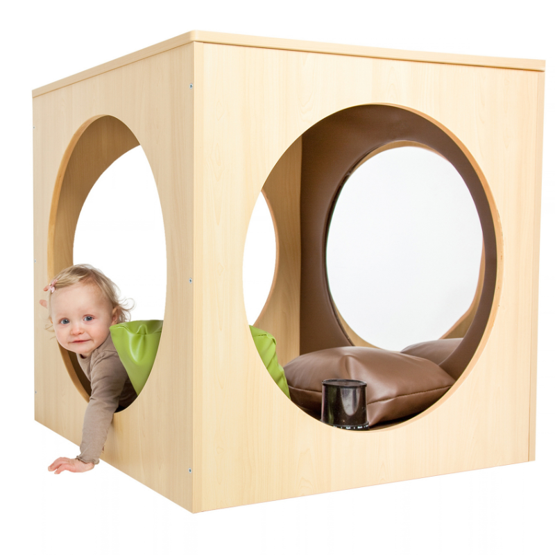 Mirror Cube House Play Space