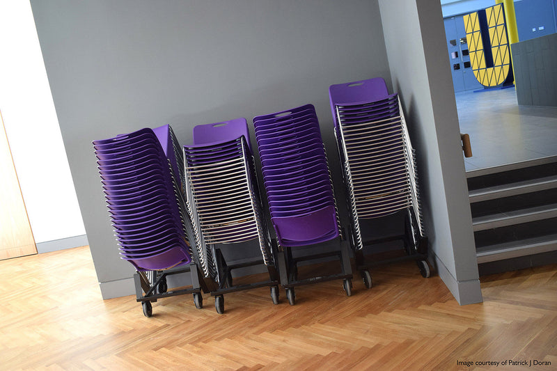 Maestro HD Padded Stacking Chair, Learning SPACE
