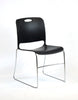 Maestro HD Stacking Chair, Black Learning SPACE