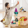 MagArt Building Set with Magnetic Tiles 108pcs, Learning SPACE