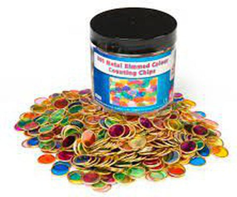 Magnetic Counting Chips Tub Pk, Learning SPACE
