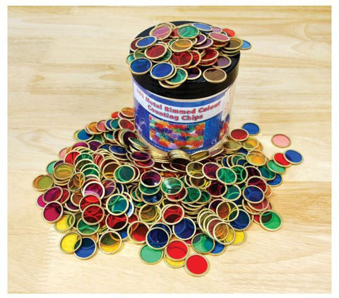 Magnetic Counting Chips Tub Pk, Learning SPACE