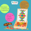Magnetic Patterns Wooden Activity Box-Dementia,Memory Pattern & Sequencing,Shape & Space & Measure-Learning SPACE