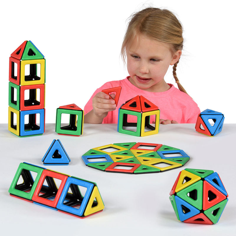 Magnetic Polydron Class Set, Learning SPACE