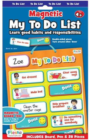 Magnetic To Do List, Learning SPACE