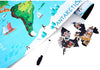Magnetic World Map Wall Sticker, Learning SPACE