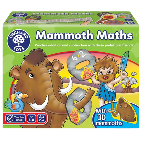 Mammoth Maths Game - Board Game, Learning SPACE