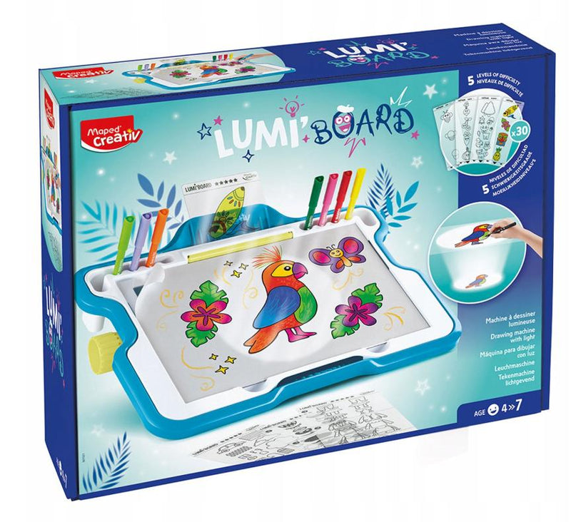 Maped Creativ Lumi Board - Drawing Board With Light, Learning SPACE