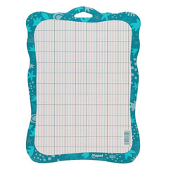 Maped Dry Wipe Whiteboard – Double-Sided (Grid & Plain)-Educational Classroom Materials,Maped Stationery,Mark Making,Stationery-Learning SPACE
