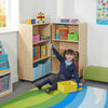 Maple Mobile Fold Away Bookcase, Learning SPACE