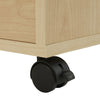 Maple Mobile Fold Away Bookcase, Learning SPACE