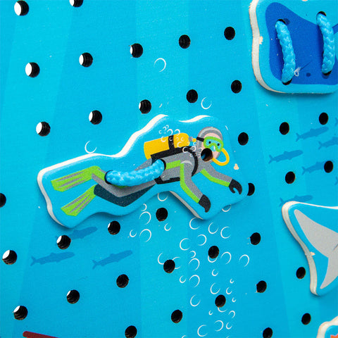 Marine Lace-A-Shape, Learning SPACE