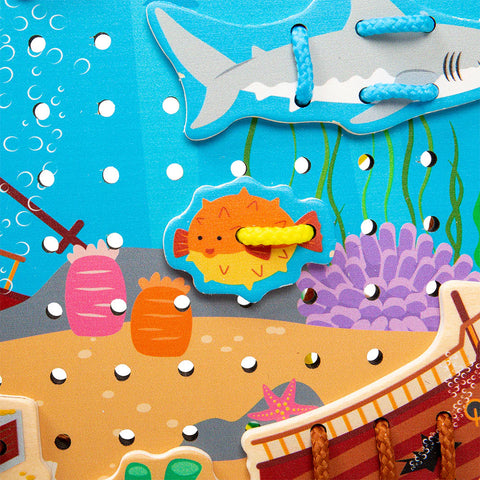 Marine Lace-A-Shape, Learning SPACE