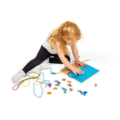 Marine Lace-A-Shape, Learning SPACE